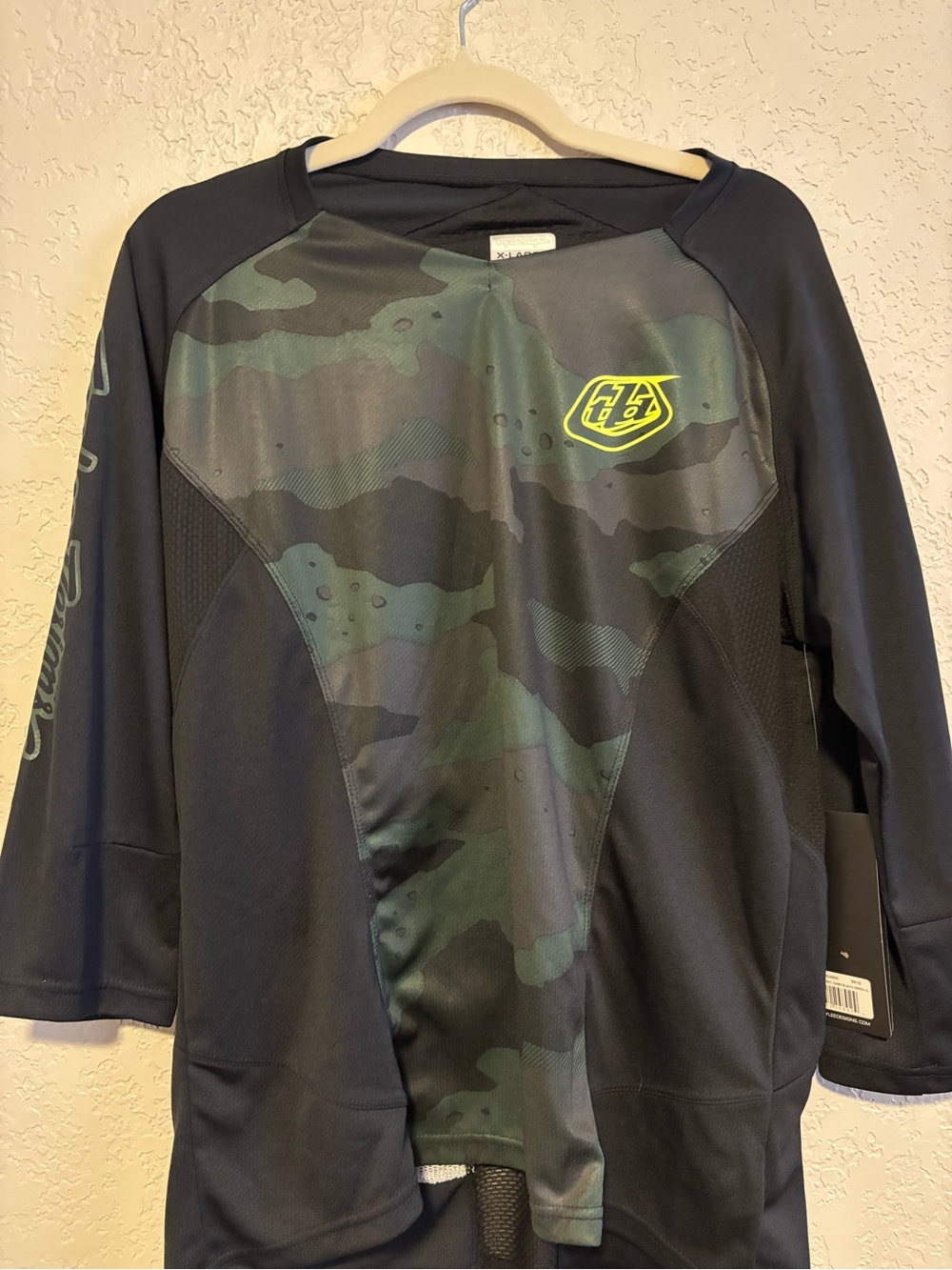 Troy Lee Designs Women's Camouflage Performance Jersey - Black/Green